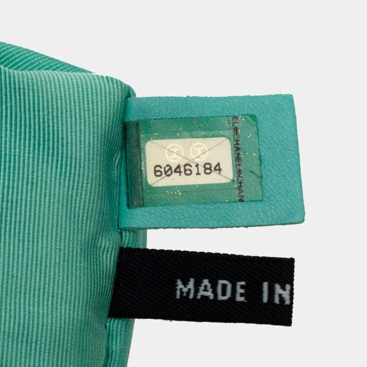 Pre Owned Chanel Blue Chocolate Bar Lambskin Reissue 2.55 Chain Handbag