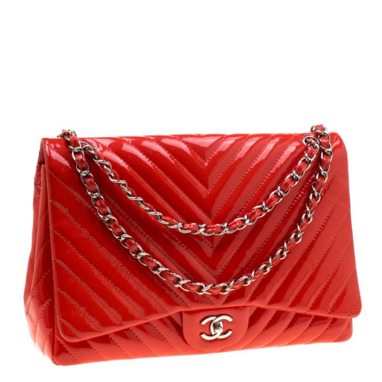 burnt orange chanel bag