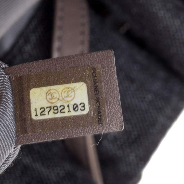 Pre Owned Chanel Black Denim XL Coco Cabas Spirit Bag