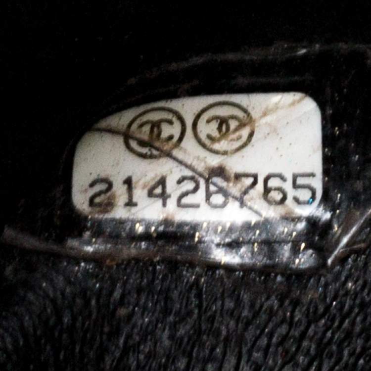 مملوكة مسبقًا Chanel Anthrx Grey Caviar Quilted Leather Chain Flap Bag