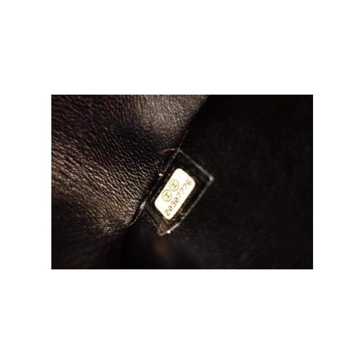 Pre Owned Chanel Multicolor Wool Comic Jumbo Flap Bag 