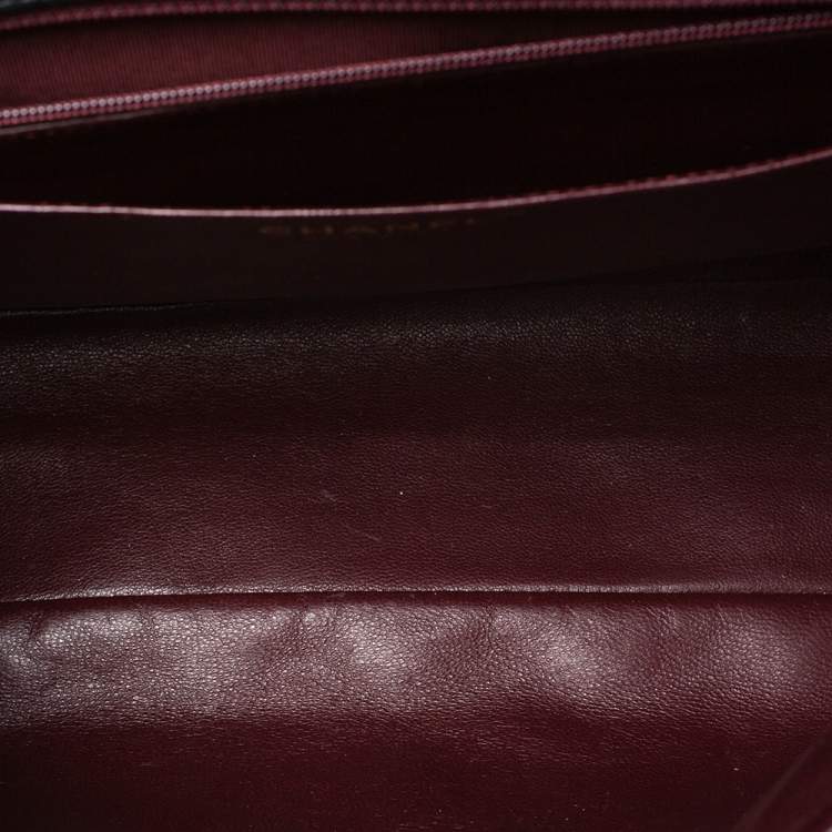 Pre Owned Chanel Black Quilted Leather Maxi Classic Single Flap Bag