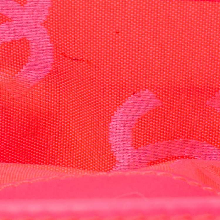 Pre Owned Chanel Black Leather Cambon Ligne Bifold Wallet