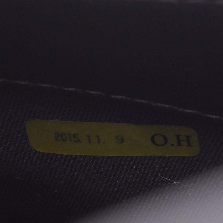 Pre Owned Chanel Black Quilted Lambskin Leather Backpack