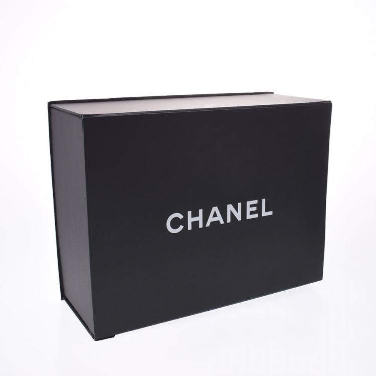 Pre Owned Chanel Black Quilted Lambskin Leather Backpack