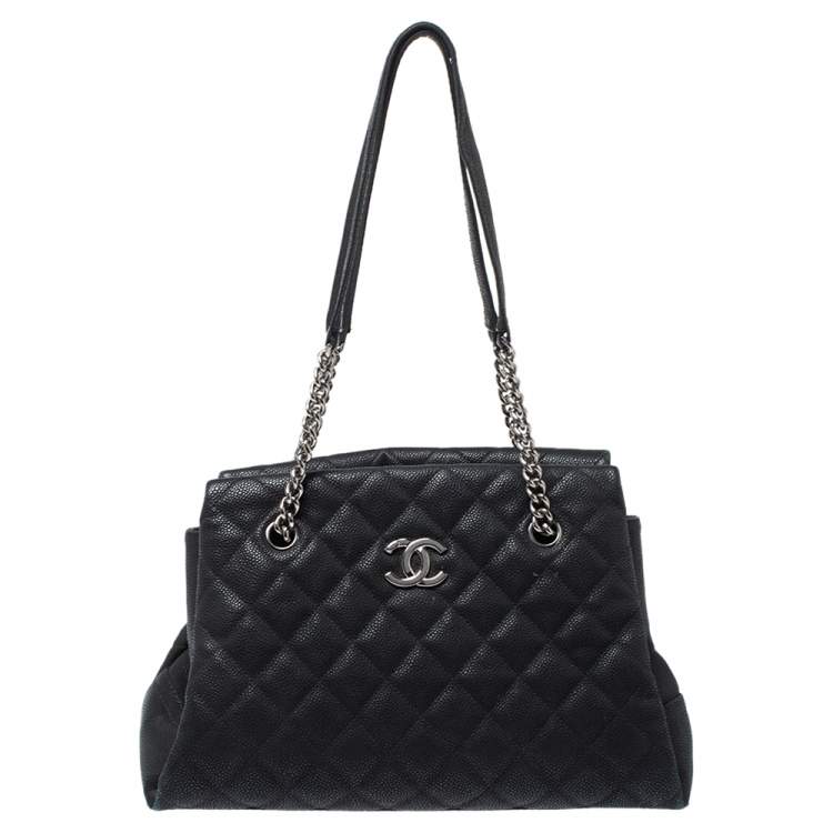 chanel lady pearly tote bag