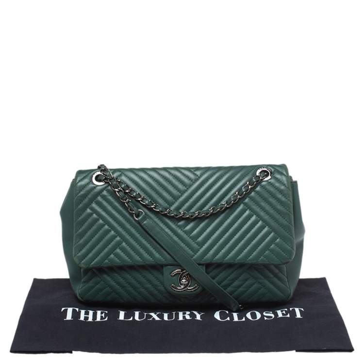 green chanel crossbody