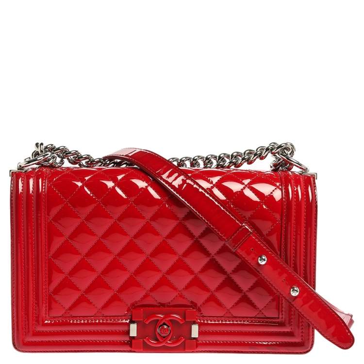 chanel red bag 2018