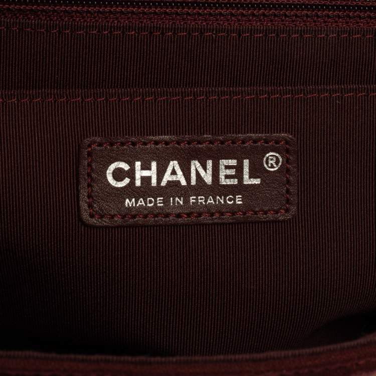 Pre Owned Chanel Multicolor Embroidered Jersey Jumbo Classic Single Flap Bag