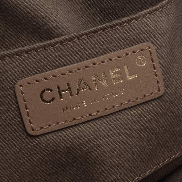 Pre Owned Chanel Light Blue Leather Casual Trip Waist Bag