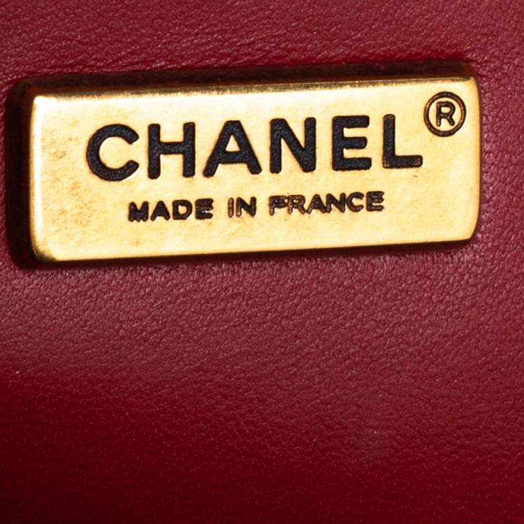 Pre Owned Chanel Ombre Red Python 2.55 Reissue Classic 226 Flap Bag