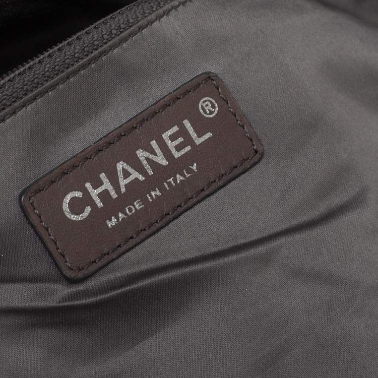 Pre Owned Chanel Metallic Ombre Leather Hollywood CC Hobo