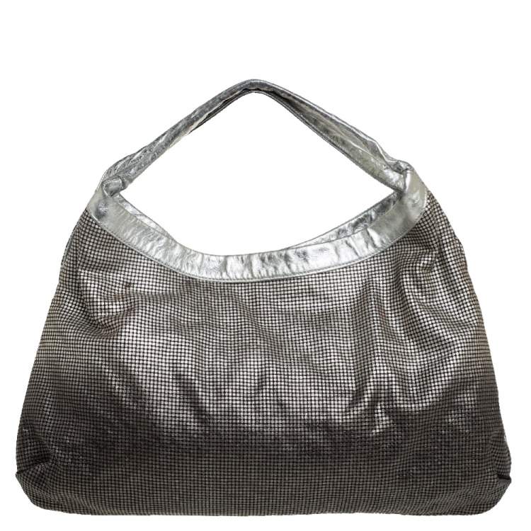 Pre Owned Chanel Metallic Ombre Leather Hollywood CC Hobo