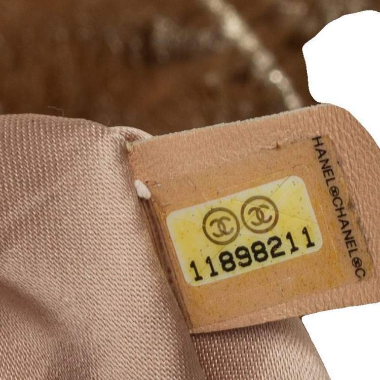 Pre Owned Chanel Metallic Ombre Leather Hollywood CC Hobo