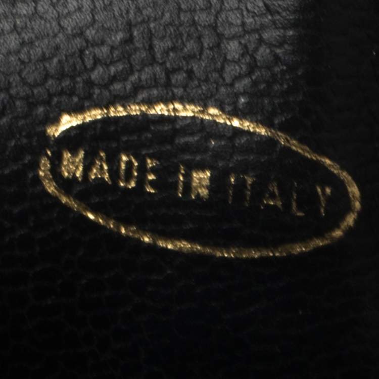 Pre Owned Chanel Black Quilted Leather Vintage Classic Chain Belt Bag