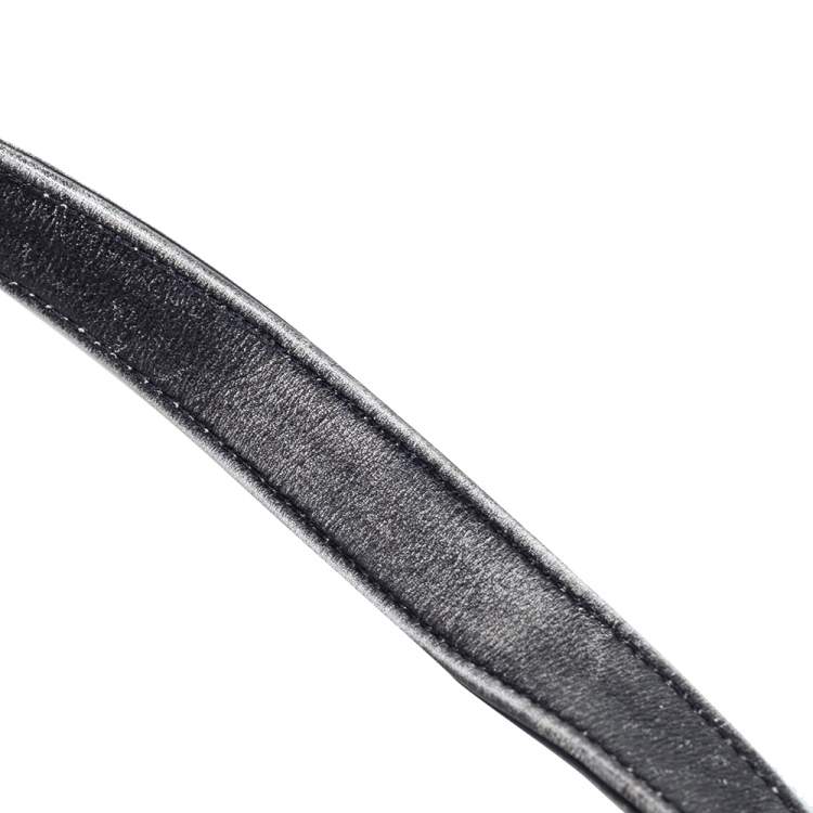 مملوكة مسبقًا Chanel Black/Grey Quilted Leather Medium Boy Studded Flap Bag