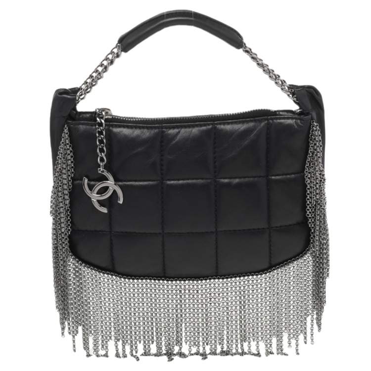 Chanel Two Tone Black and White Flap Bag Rare Limited Edition