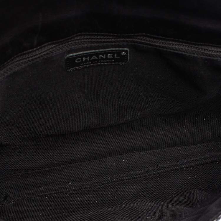 Pre Owned Chanel Black Quilted Leather Reissue Double Sided Flap Clutch