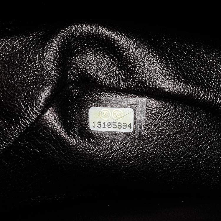 Pre Owned Chanel Metallic Grey Quilted Leather Maxi Classic Single Flap Bag