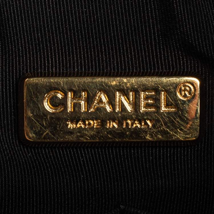 Pre Owned Chanel Black Quilted Leather Large In Seoul Backpack