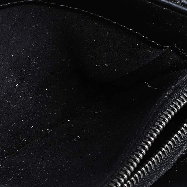 Pre Owned Chanel Black Quilted Leather Reissue Chain Phone Pouch
