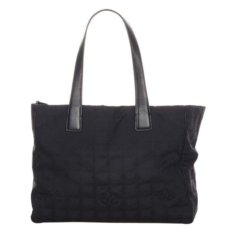 Chanel Black Fabric Nylon New Travel Line Tote Bag Chanel | TLC
