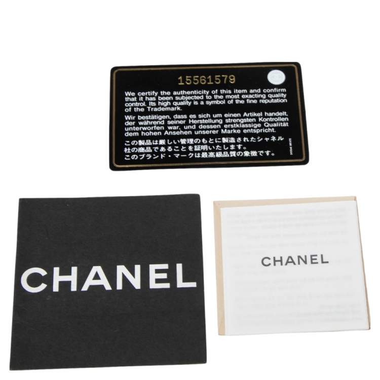 Pre Owned Chanel Black/White Sequins Reissue Shoulder Bag