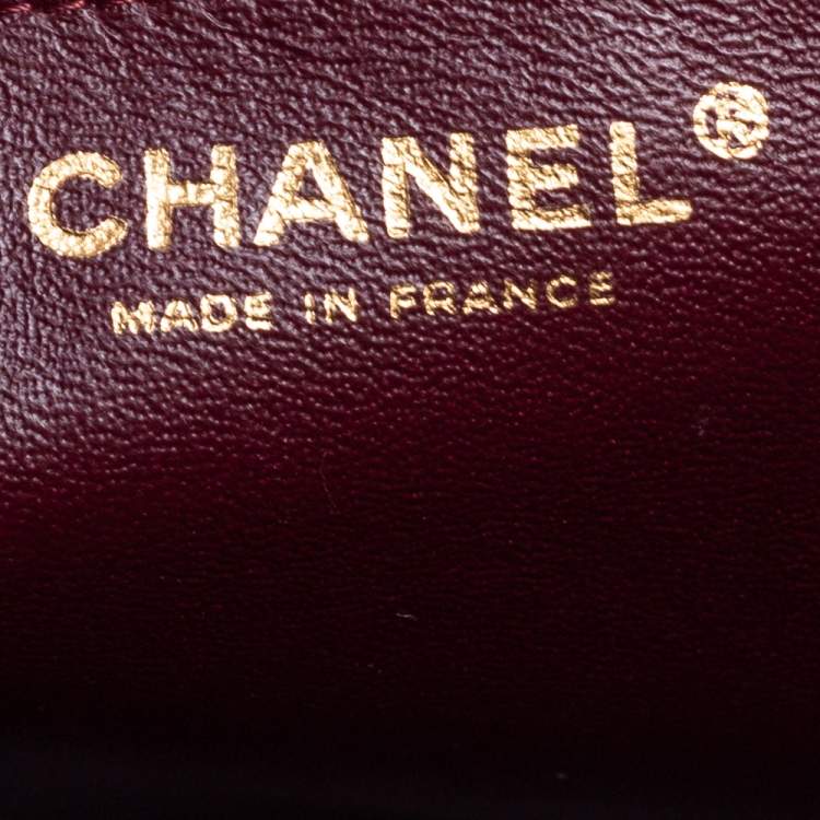 Pre Owned Chanel Black Quilted Leather Maxi Classic Single Flap Bag 