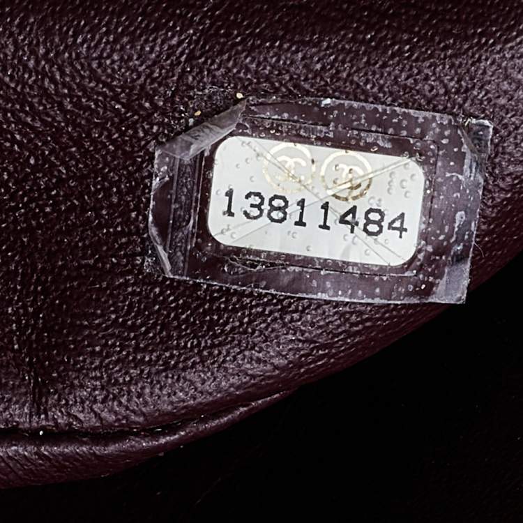 Pre Owned Chanel Black Quilted Leather Maxi Classic Single Flap Bag