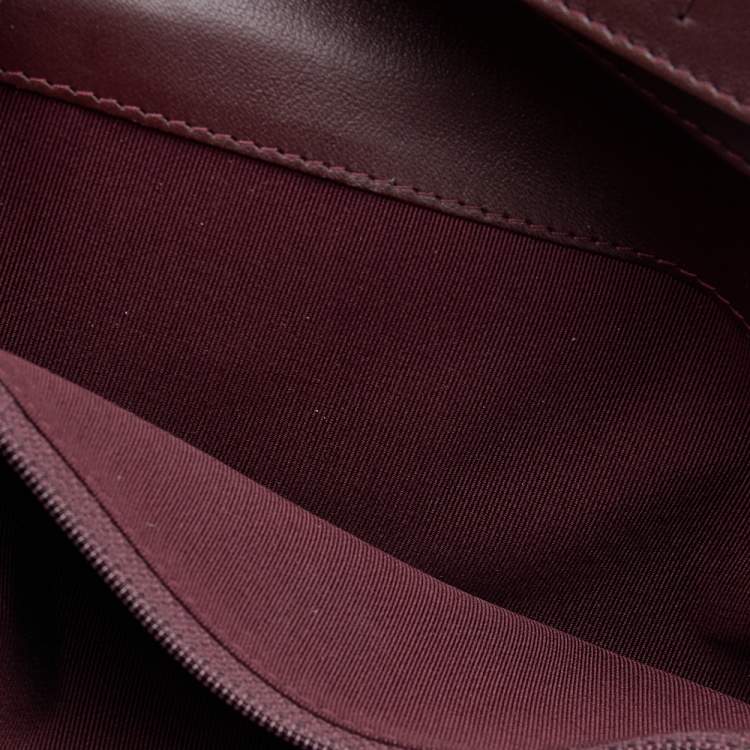 Pre Owned Chanel Black Quilted Leather Yen Continental Wallet