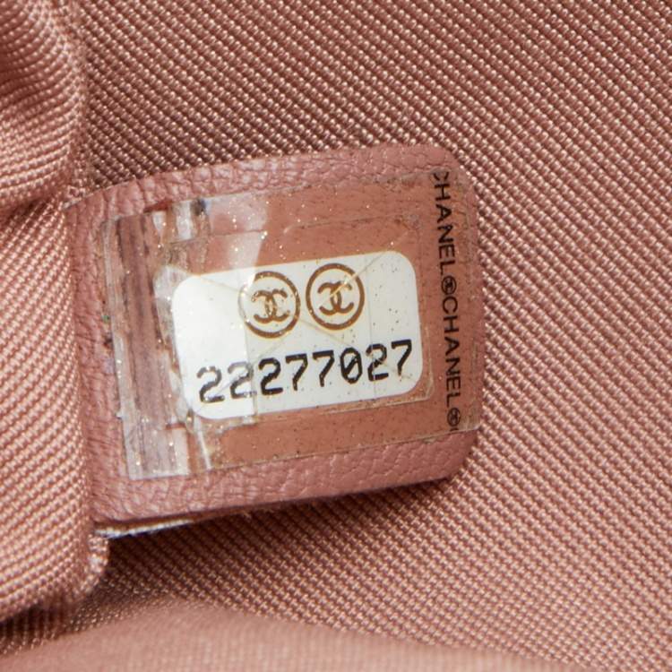 Pre Owned Chanel Rust Brown Quilted Leather Large Urban Spirit Backpack