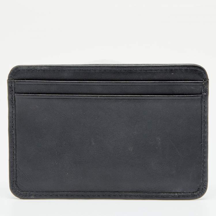 مملوكة مسبقًا Chanel Black Quilted Cambon Ligne Leather Card Holder
