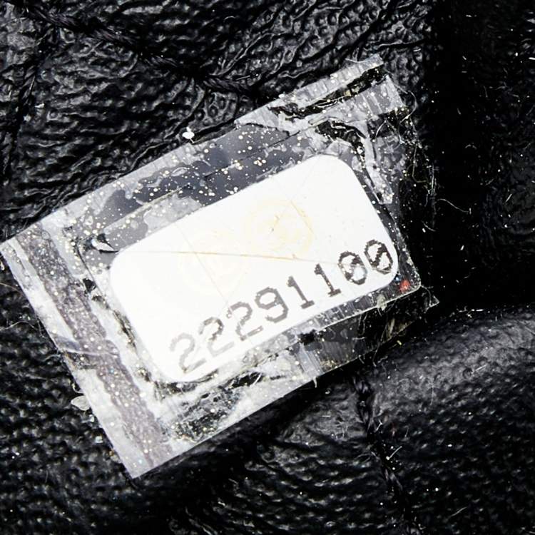 Pre Owned Chanel Black Diamond Stitch Leather Large Urban Luxury Backpack