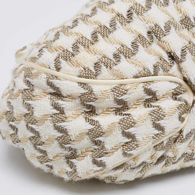 Pre Owned  Chanel Multicolor Tweed CC Boucle Knitting Bag