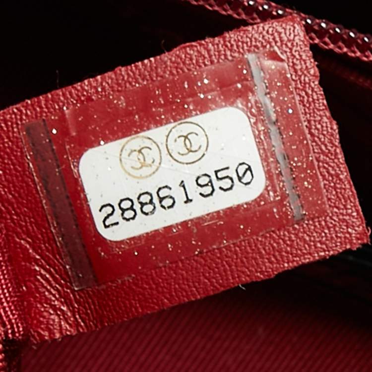 Pre Owned Chanel Black Quilted Aged Leather Gabrielle Hobo 