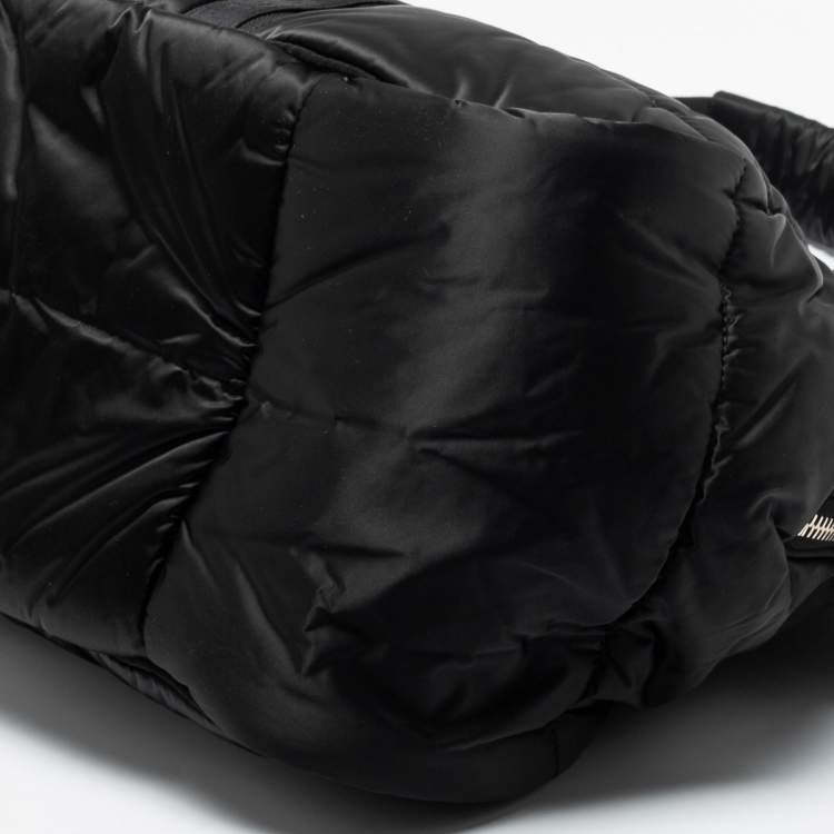 Pre Owned Chanel Black Nylon CC Sport Ligne Duffle Bag