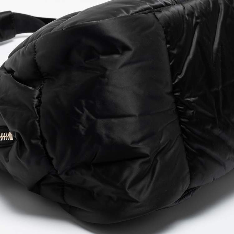 Pre Owned Chanel Black Nylon CC Sport Ligne Duffle Bag