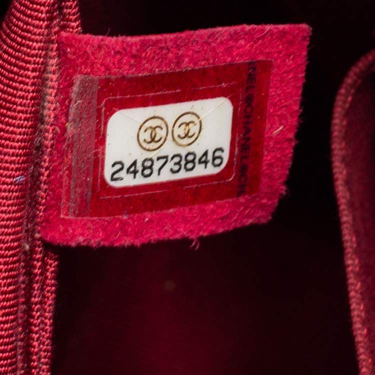 Pre Owned Chanel Metallic Gold Quilted Laminated Leather Small Gabrielle Backpack