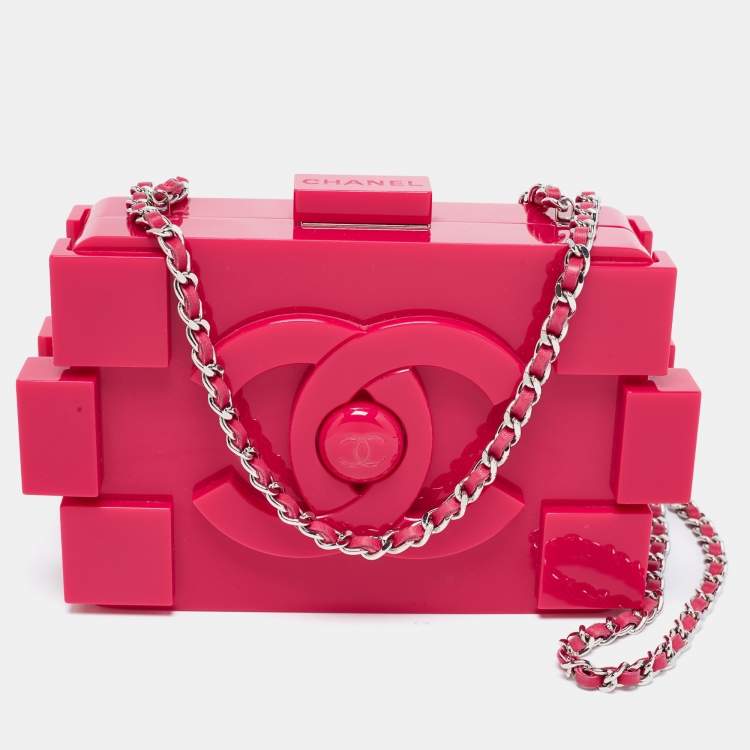 The 'It' Bag! The Plastic Chanel 'Lego' Clutch Bag!