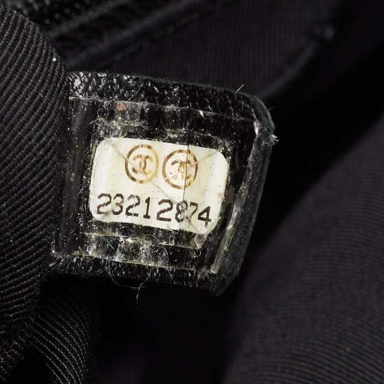 Pre Owned Chanel Black Quilted Leather Large Urban Spirit Backpack 