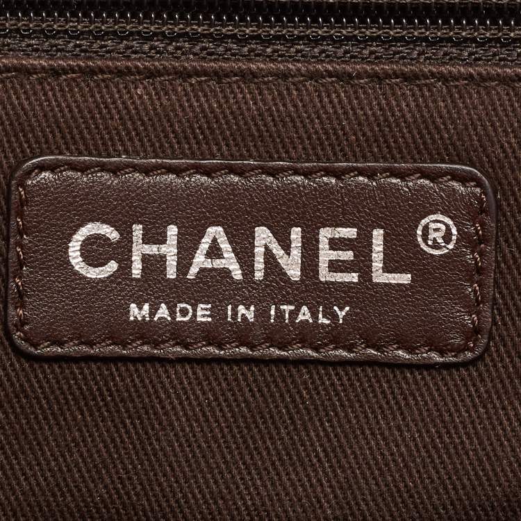 Pre Owned Chanel Beige/Brown Quilted Leather Reissue Shoulder Bag