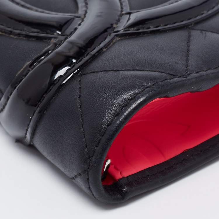 مملوكة مسبقًا Chanel Black Quilted Leather Cambon Ligne Bifold Wallet