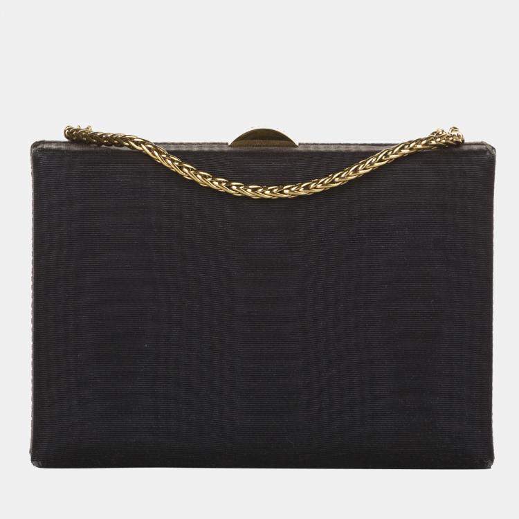 Chanel Black Canvas Crossbody Bag Chanel