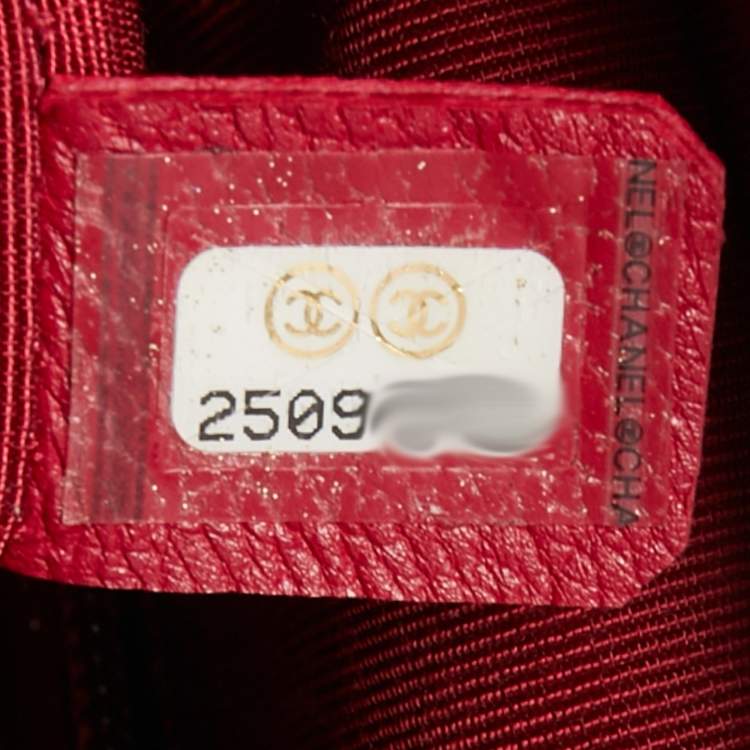 Pre Owned Chanel Beige Quilted Leather Large Gabrielle Hobo 