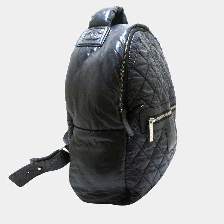 Chanel Black Quilted Nylon Coco Cocoon Backpack Chanel | TLC