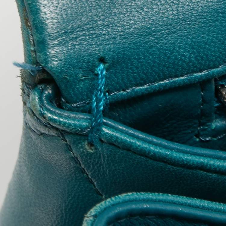 Pre Owned Chanel Teal Blue Quilted Leather Maxi Classic Single Flap Shoulder Bag