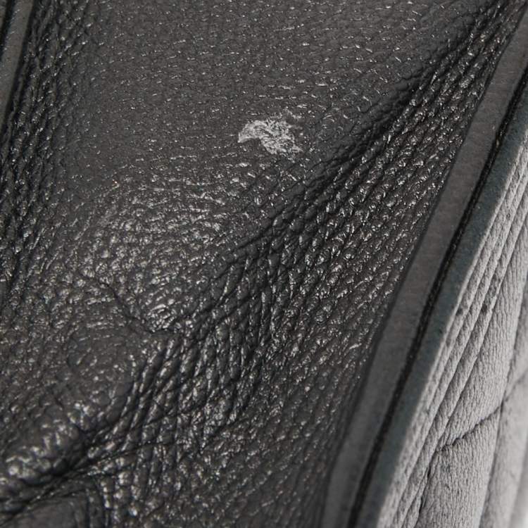 Pre Owned Chanel Black Quilted Leather Boy WOC Bag