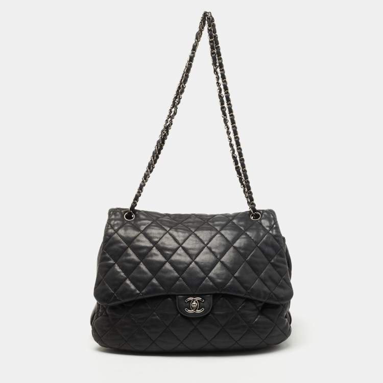 Chanel 3 Accordion Quilted Lambskin Flap Bag