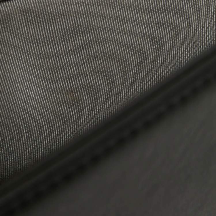 Pre Owned Chanel Black Quilted Leather Large Boy Flap Bag