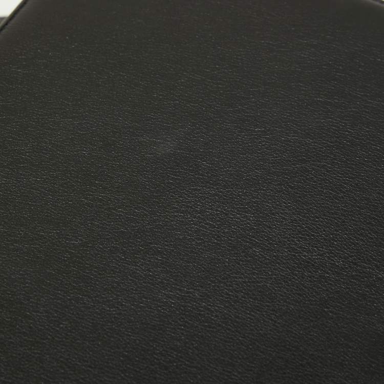 Pre Owned Chanel Black Quilted Leather Large Boy Flap Bag